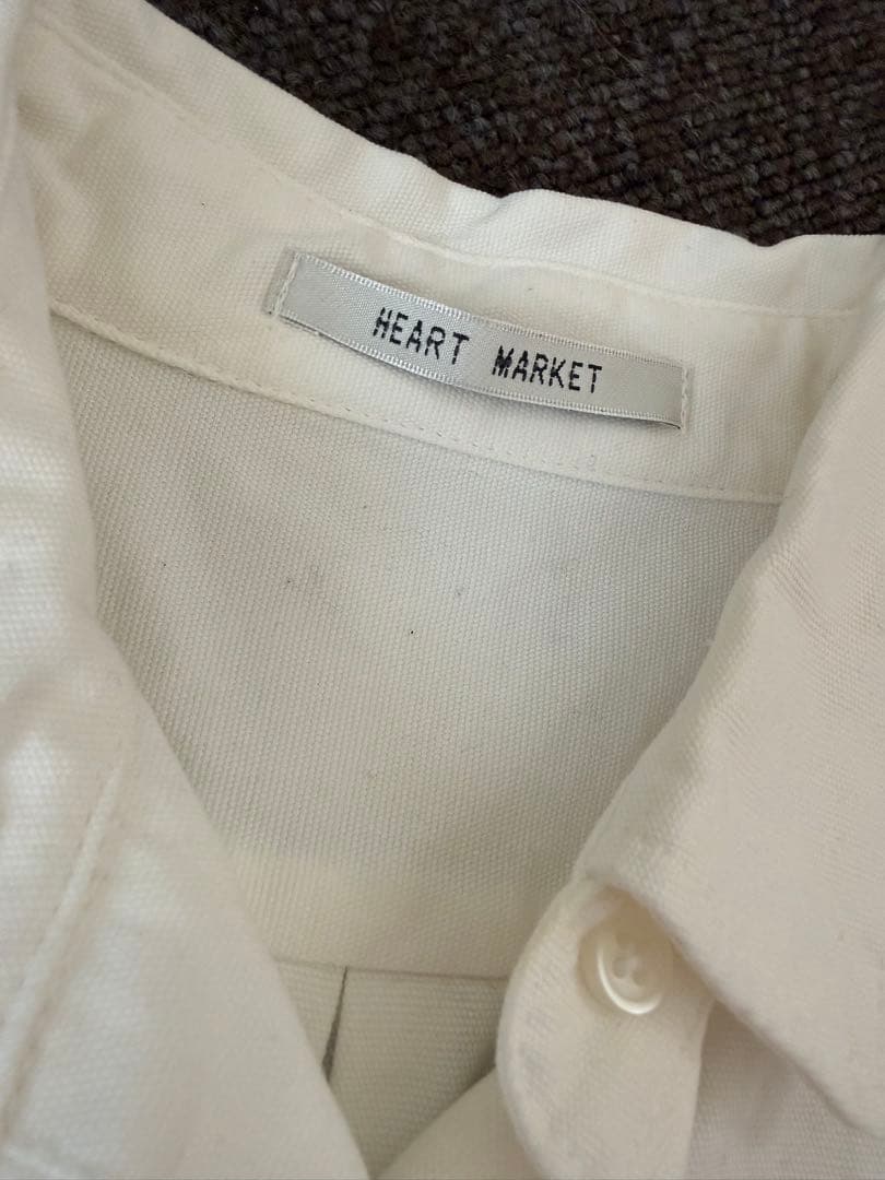 《konoさん専用》　【未使用】HEART MARKET ホワイト 長袖シャツ — image 2