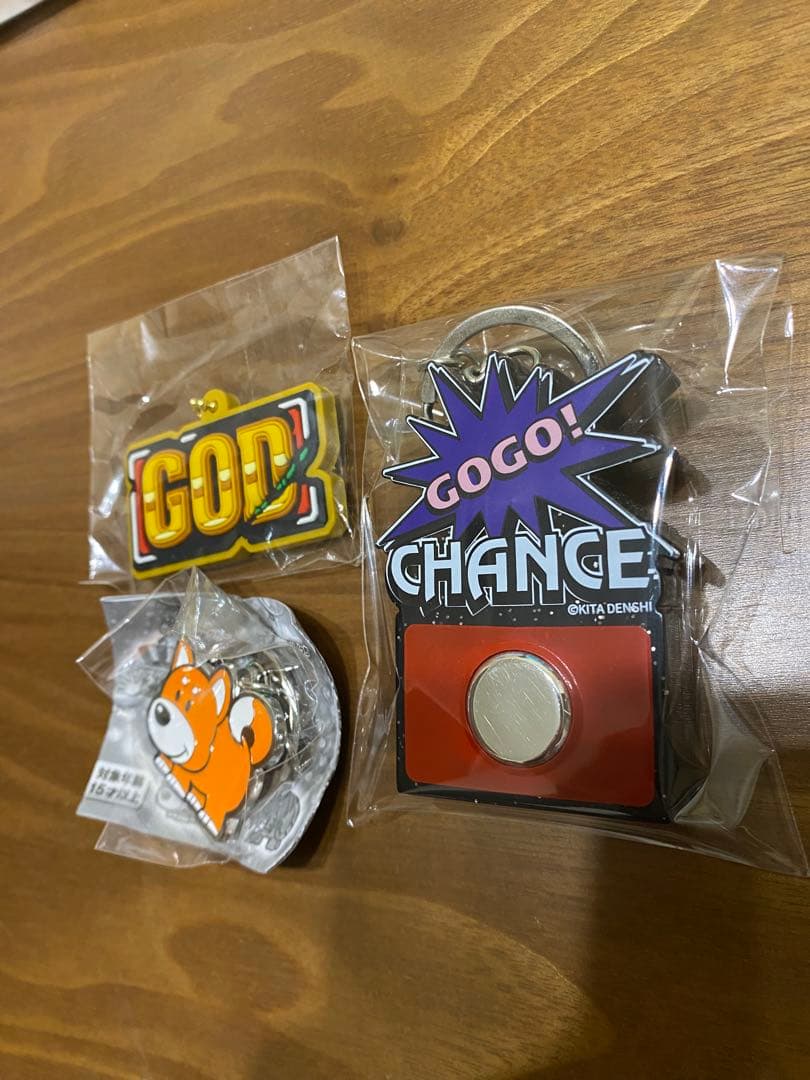 パチスロ キーホルダー 3点セット GOD ジャグラー — image 2