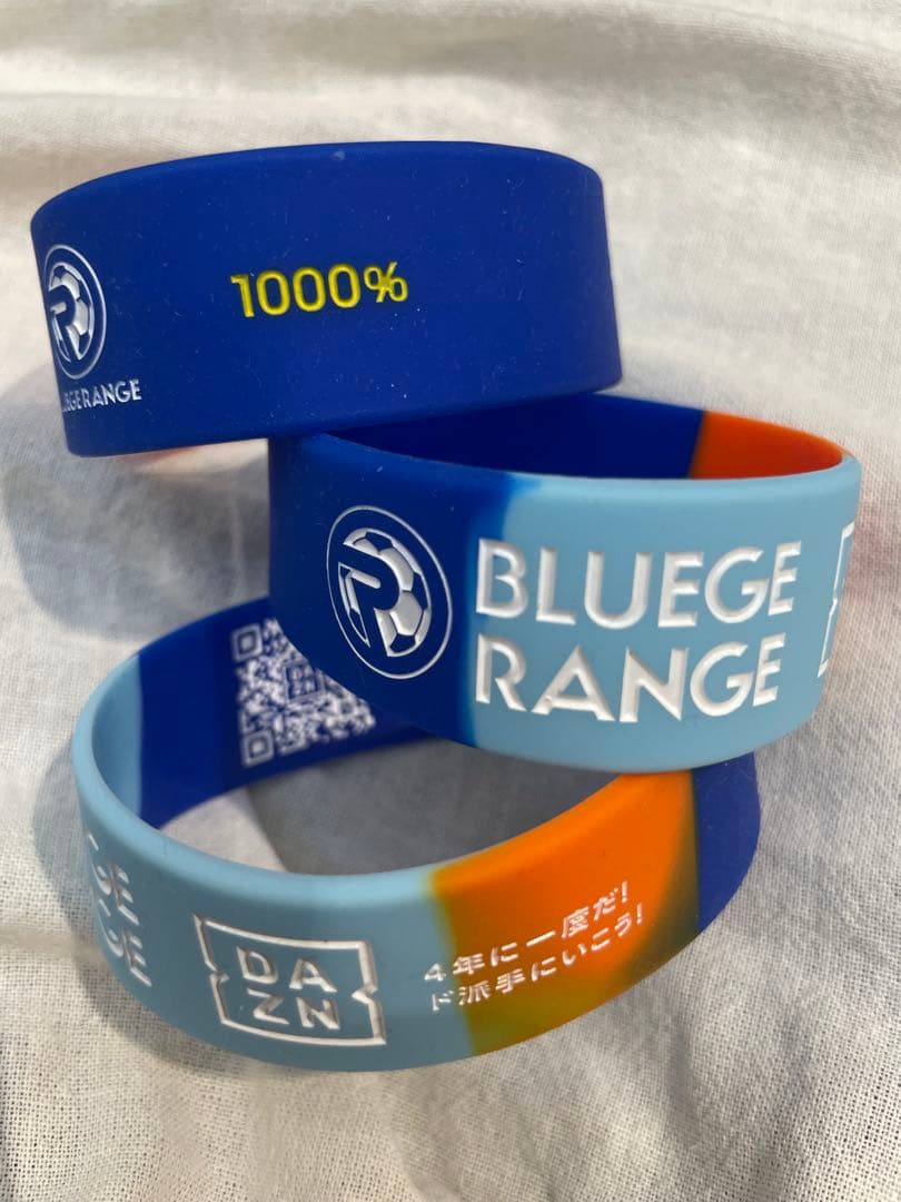 DAZN BLUEGE RANGE ラバーバンド 3個セット【オレンジレンジ】 — image 3