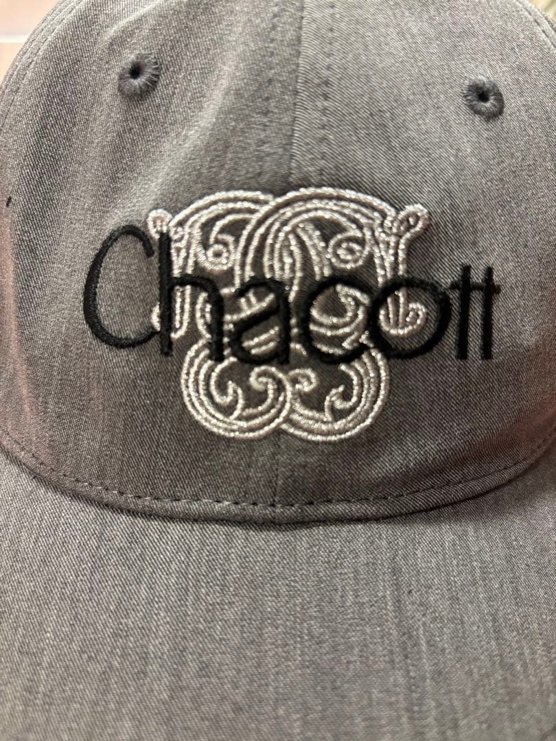 SNIDEL×Chacott コラボキャップ グレー 刺繍ロゴ　リボン付き — image 5