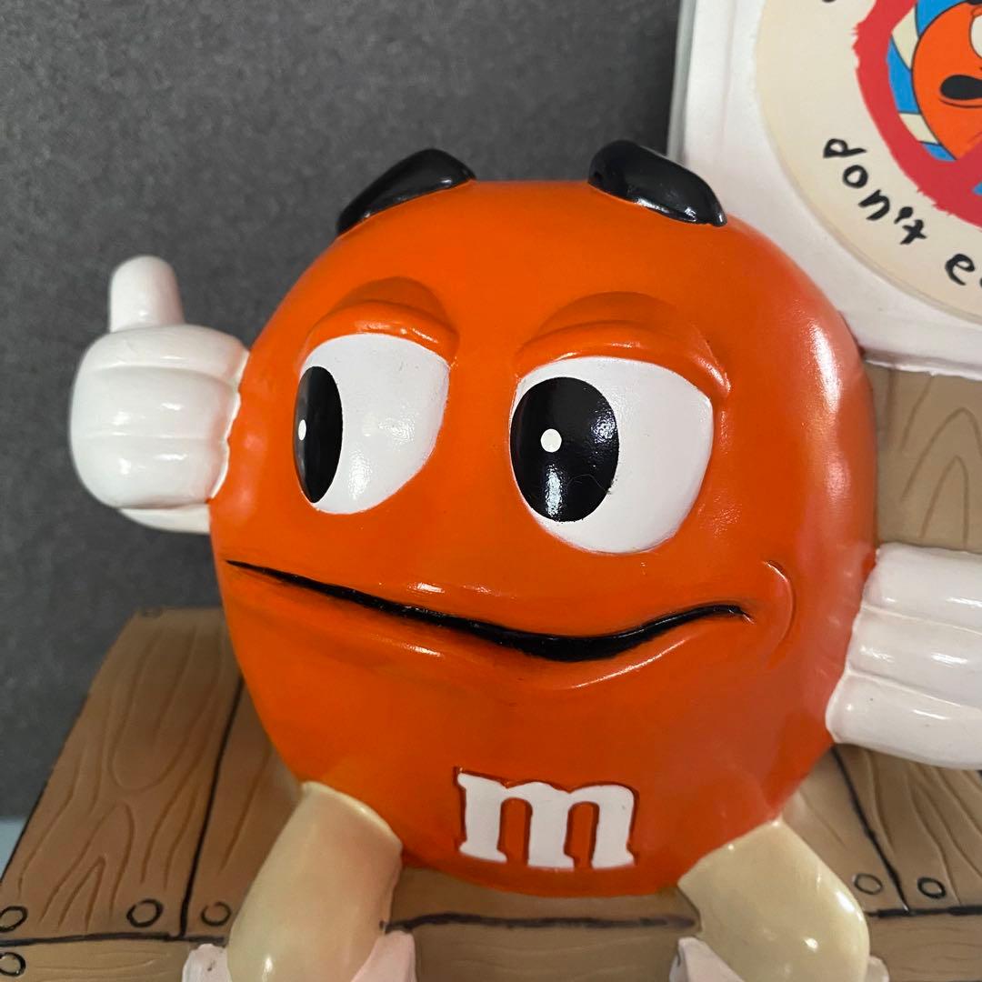 m&m's エムアンドエムズ　オレンジ　コインバンク　フィギュア　アメトイ — image 3