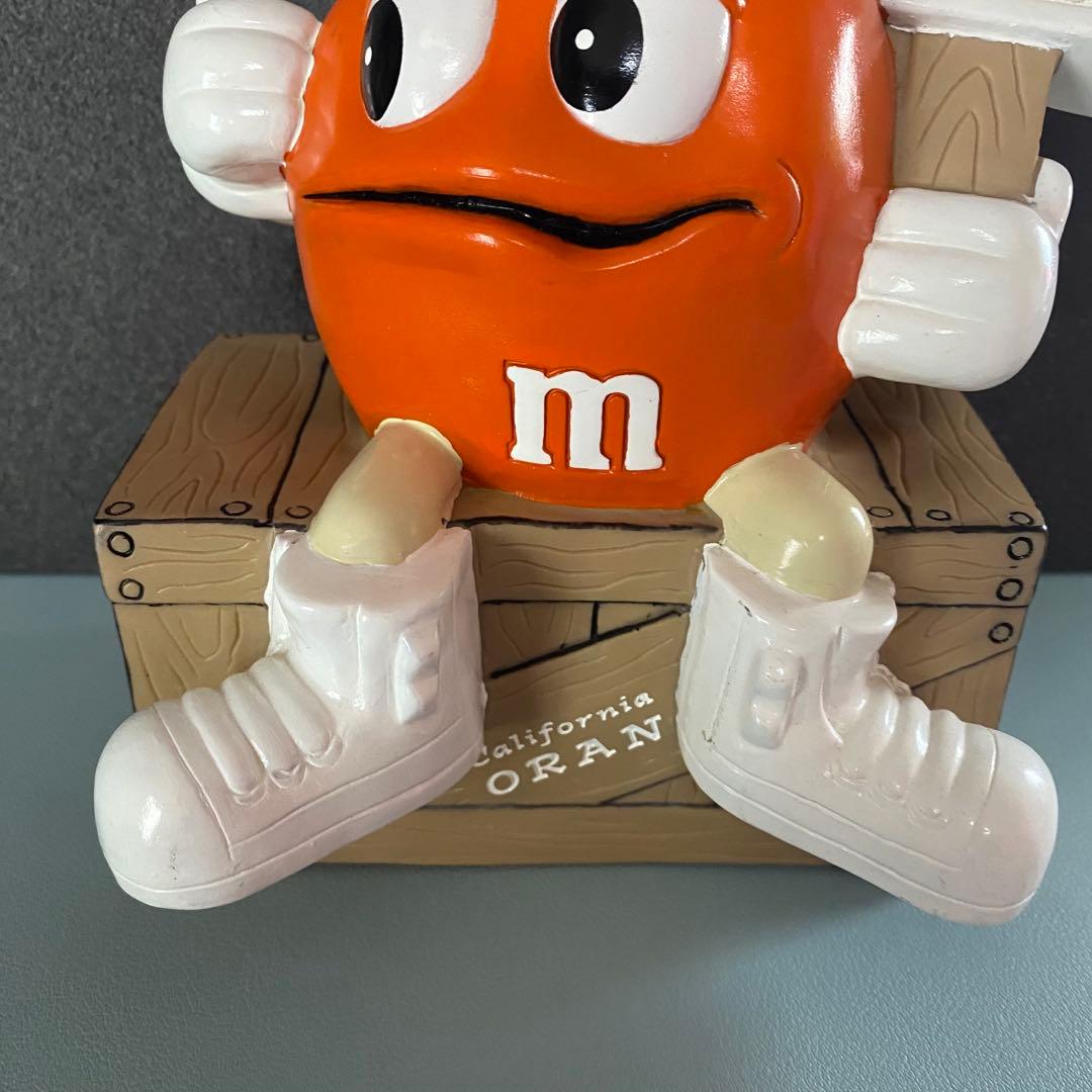 m&m's エムアンドエムズ　オレンジ　コインバンク　フィギュア　アメトイ — image 4