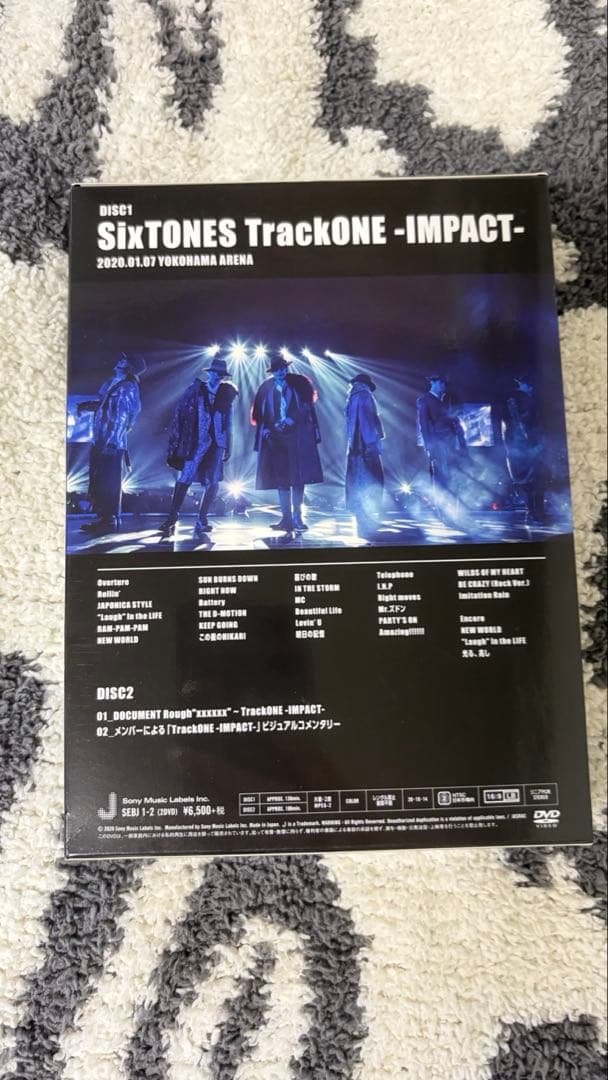 SixTONES TONE IMPACT DVD &CD4枚のおまけ — image 3