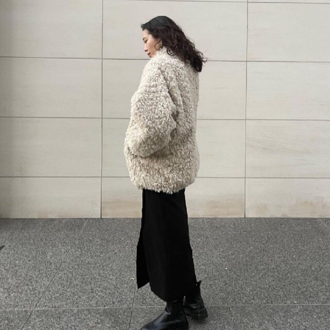 MINAMI TANAKA×CLANE CURL FUR SHORT COAT — image 3