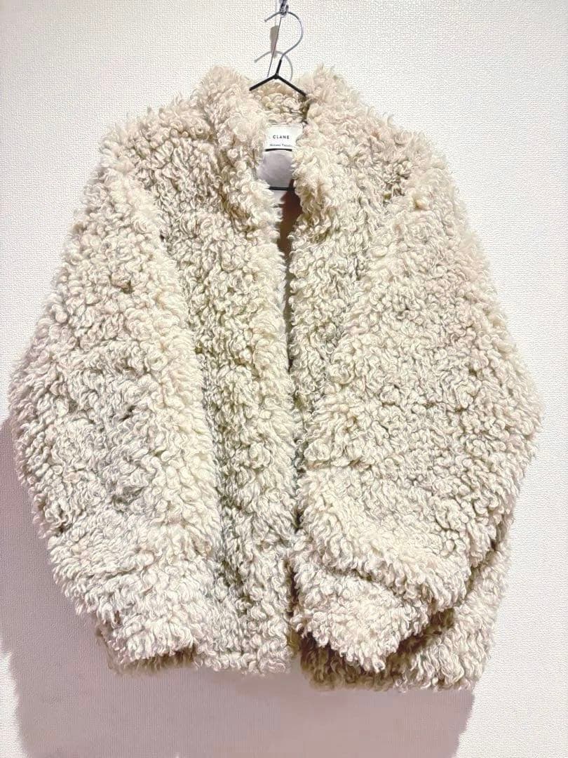 MINAMI TANAKA×CLANE CURL FUR SHORT COAT — image 4