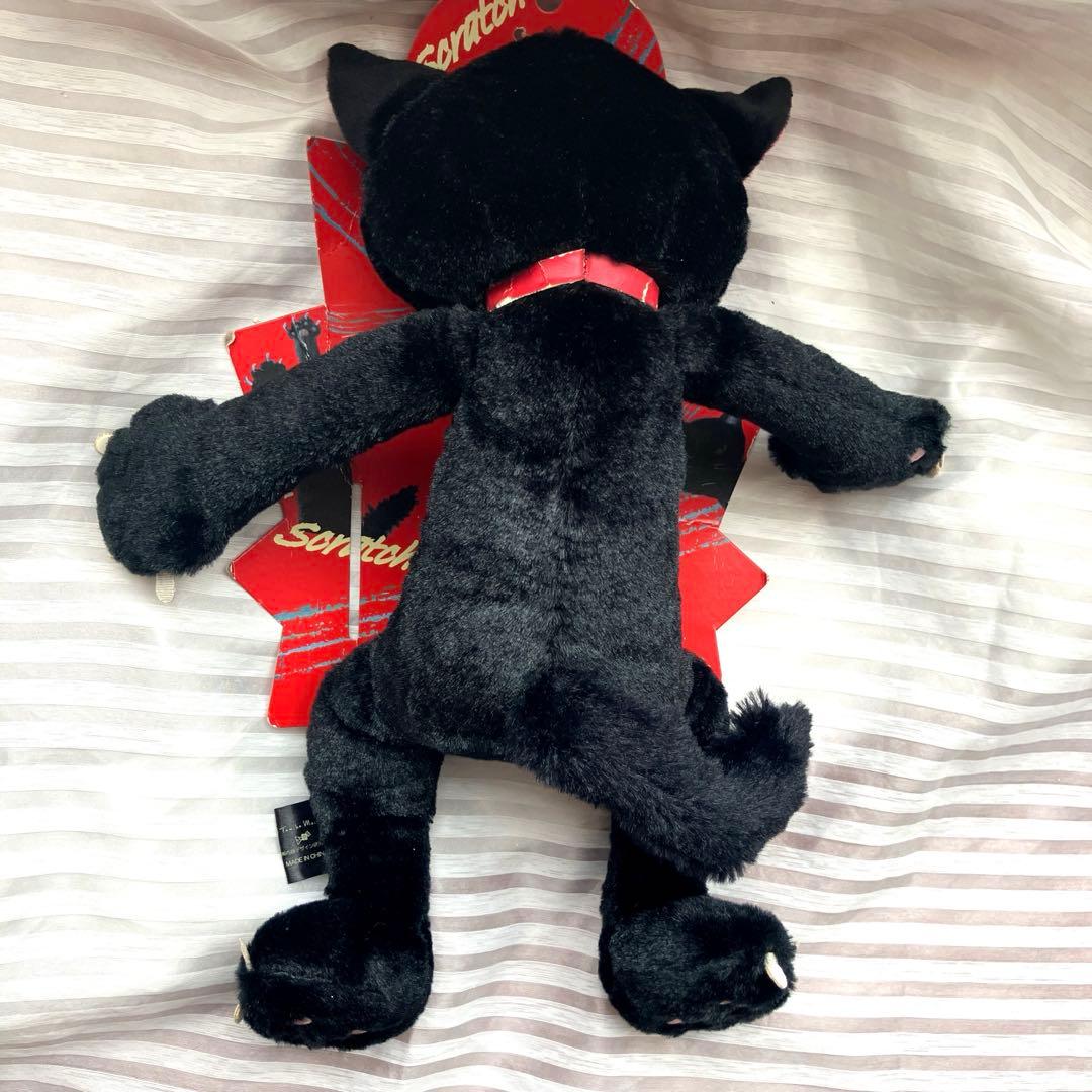 米田民穂 Scratch スクラッチ 黒猫 ぬいぐるみ — image 2
