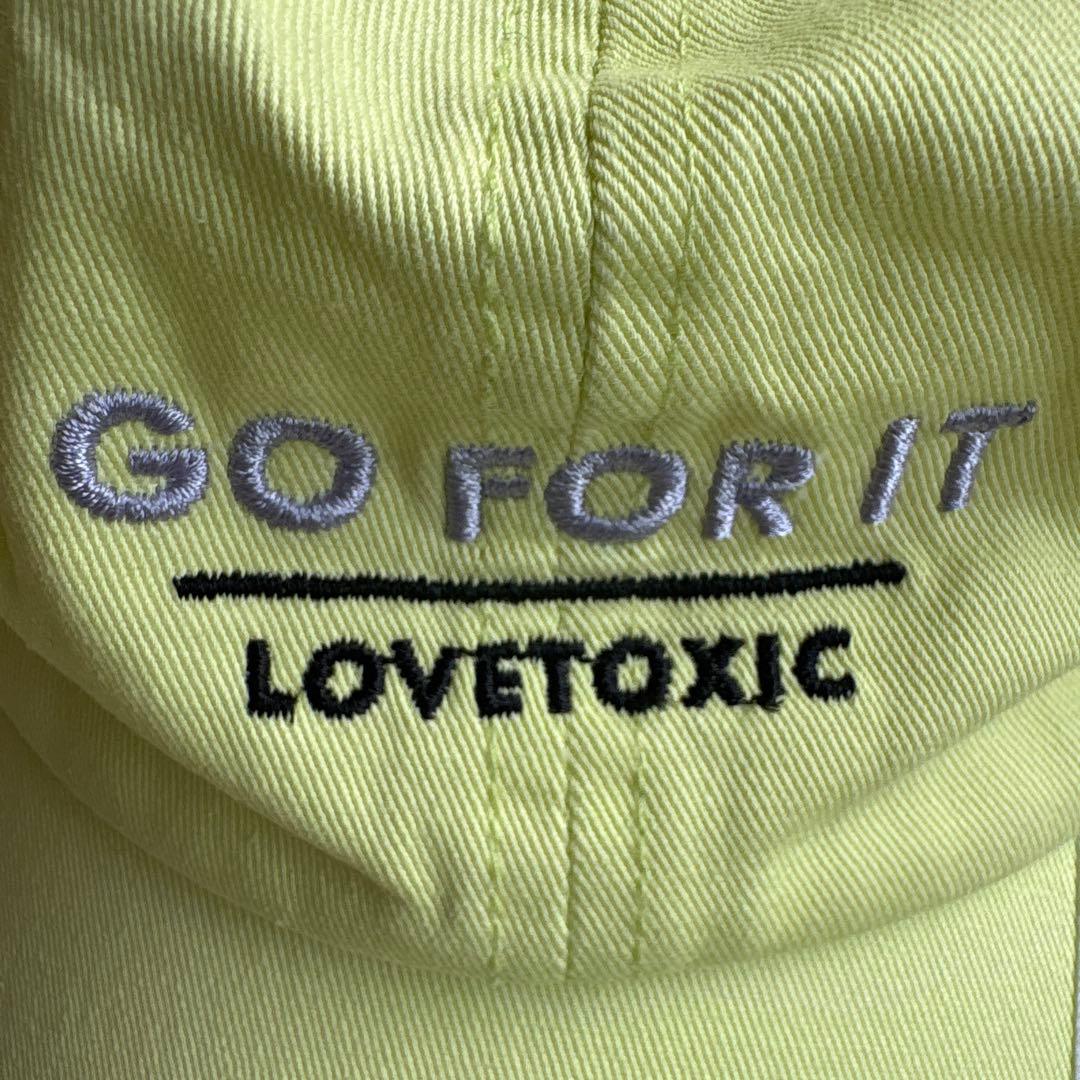 【〜6/28期間限定】値下げ‼️ LOVETOXIC 刺繍キャップ ライトイエロー — image 4