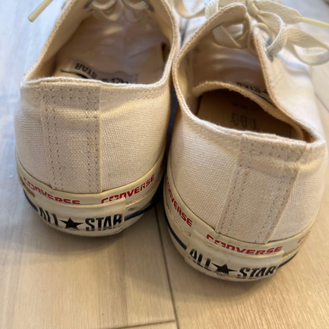 Converse All Star ローカット ホワイトメンズ26.5センチ — image 2