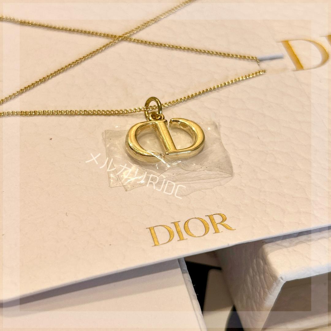 【新品・箱なし本体のみ】DIOR 正規品 ゴールド CDロゴ ネックレス — image 5