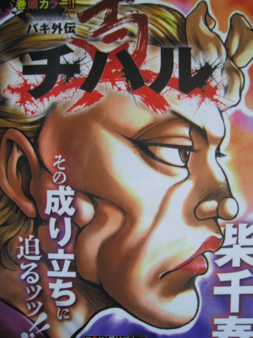 【クリアファイル】『バキ外伝　真・チハル』・ラミネート加工表紙＆巻頭P — image 3