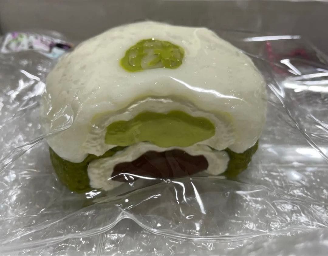 ZULALA ズララ 新作 スクイーズ 抹茶大福 抹茶アイス 冷凍クリーム — image 2