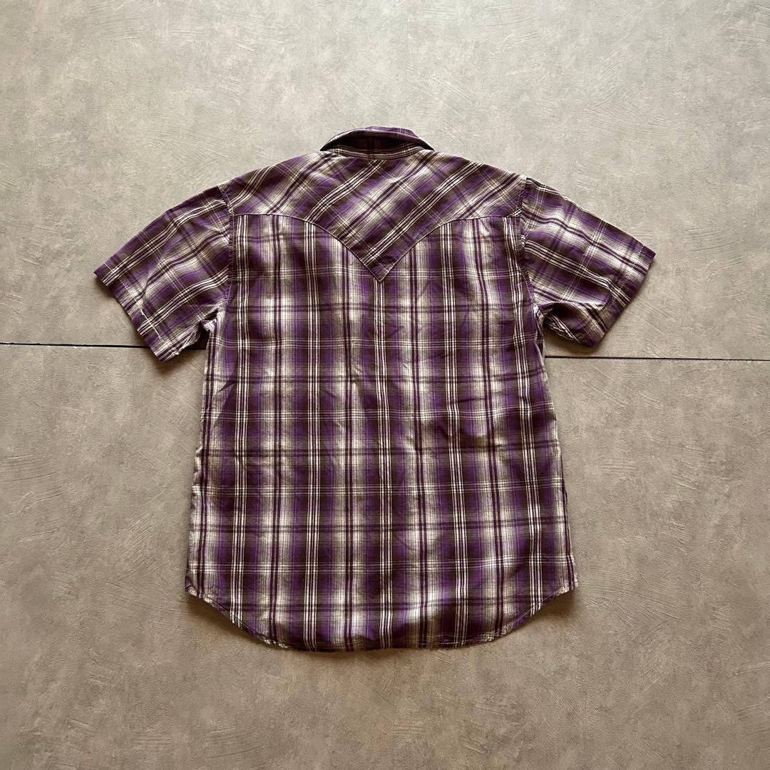 archive grunge ombre check shirt y2k — image 5