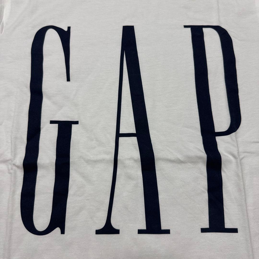 【新品タグ付き】GAP ギャップ デカロゴ ホワイト M ユニセックス 半袖 — image 2