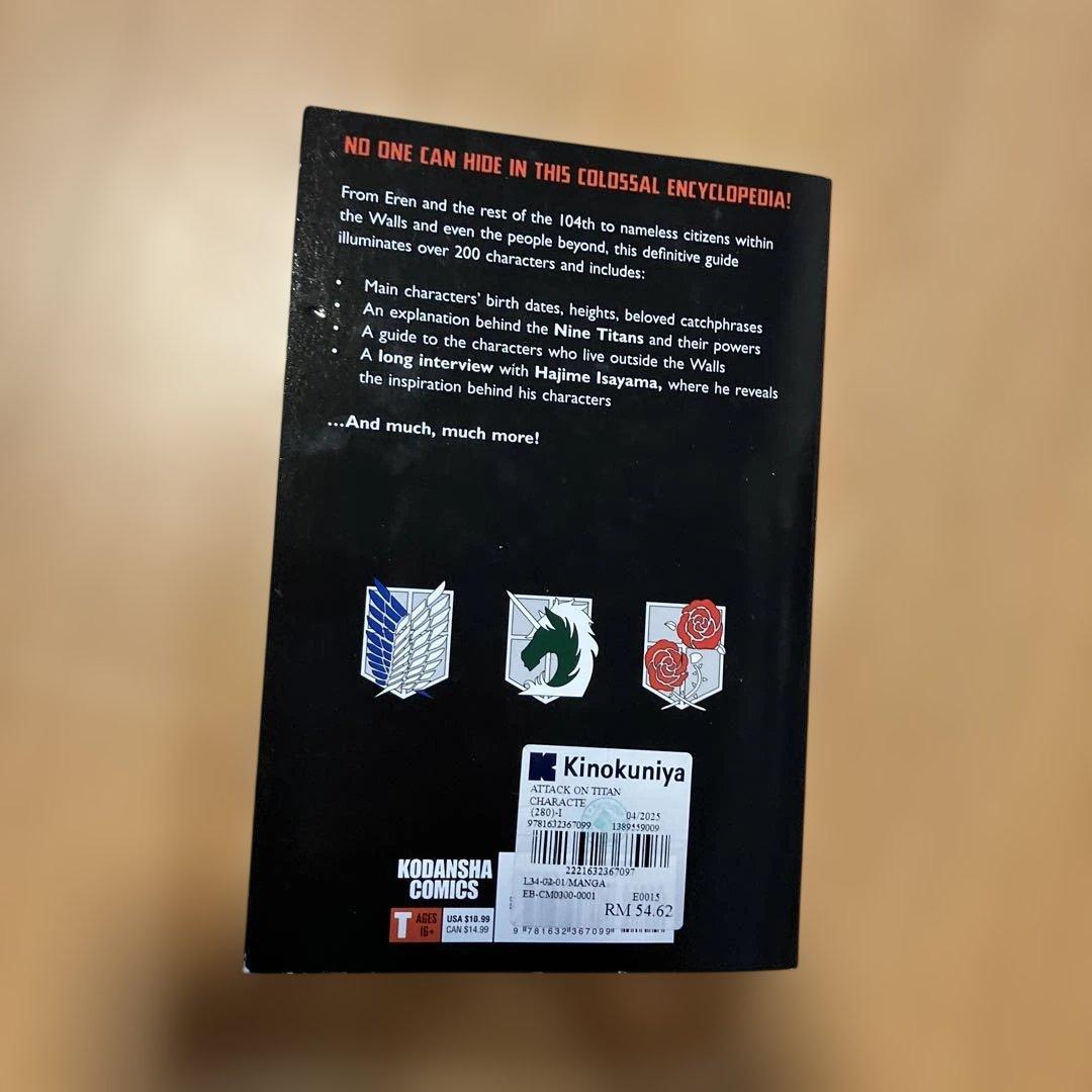 Attack on Titan Character Encyclopedia — image 2