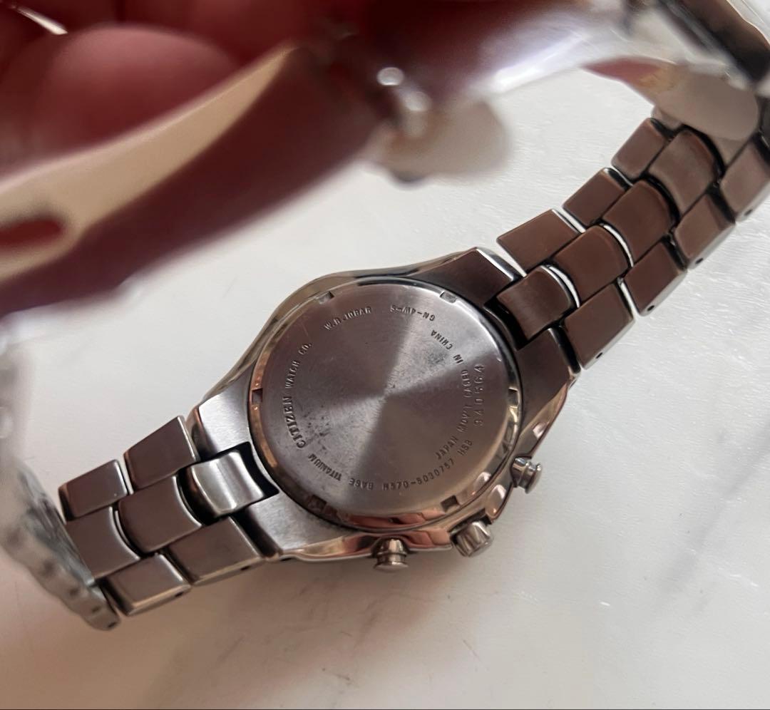 CITIZEN エコドライブ クロノグラフ — image 5