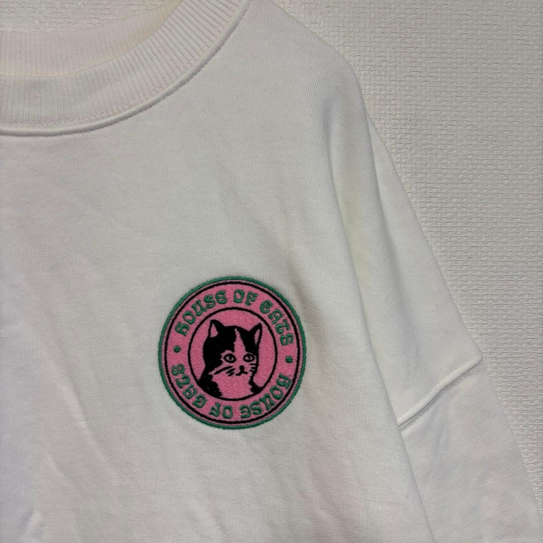 OLIVER BONAS｜猫プリントスウェット｜トレーナー｜オーバーサイズ｜海外 — image 5