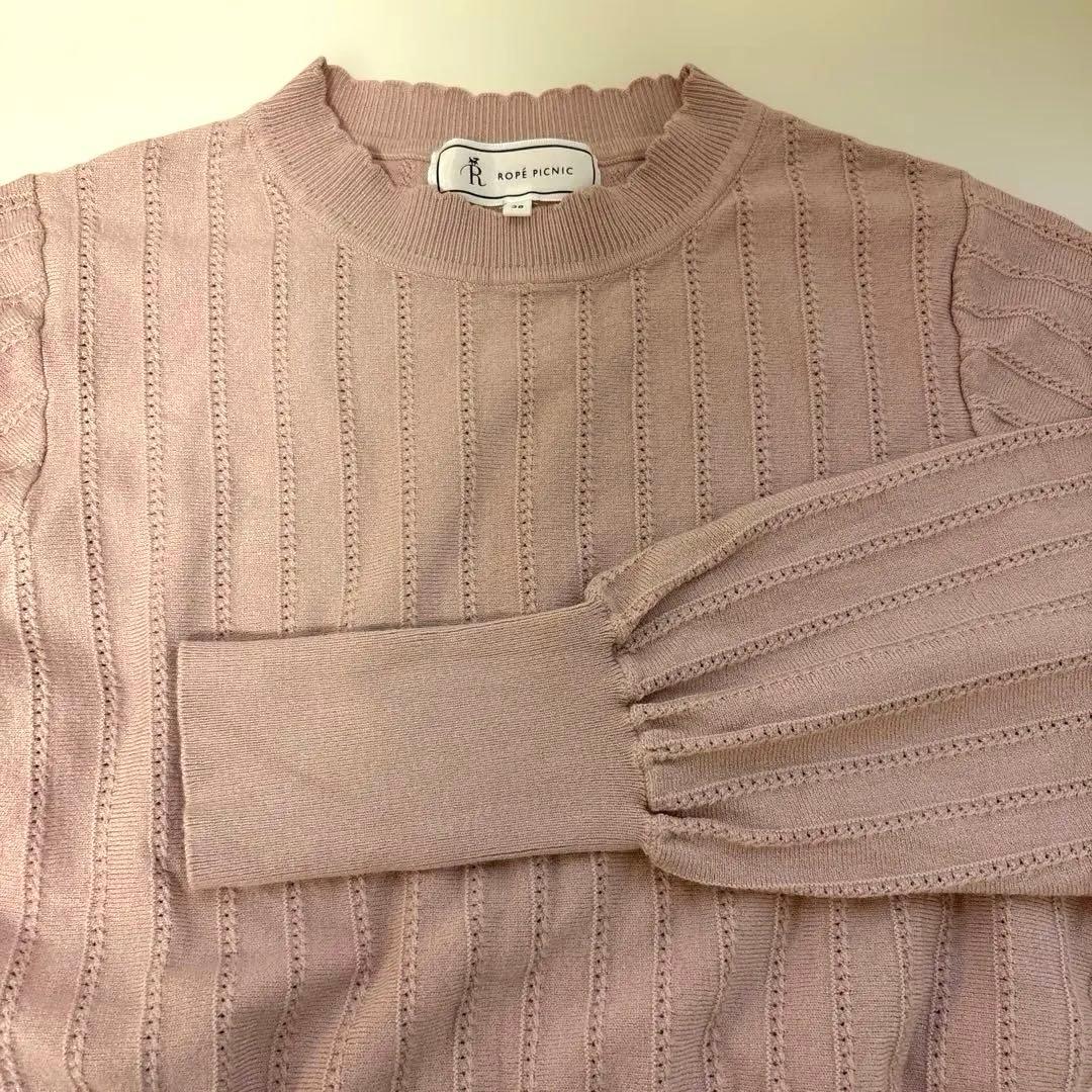 【美品】ROPE' PICNIC ロペピクニック　ニット　Mサイズ — image 4