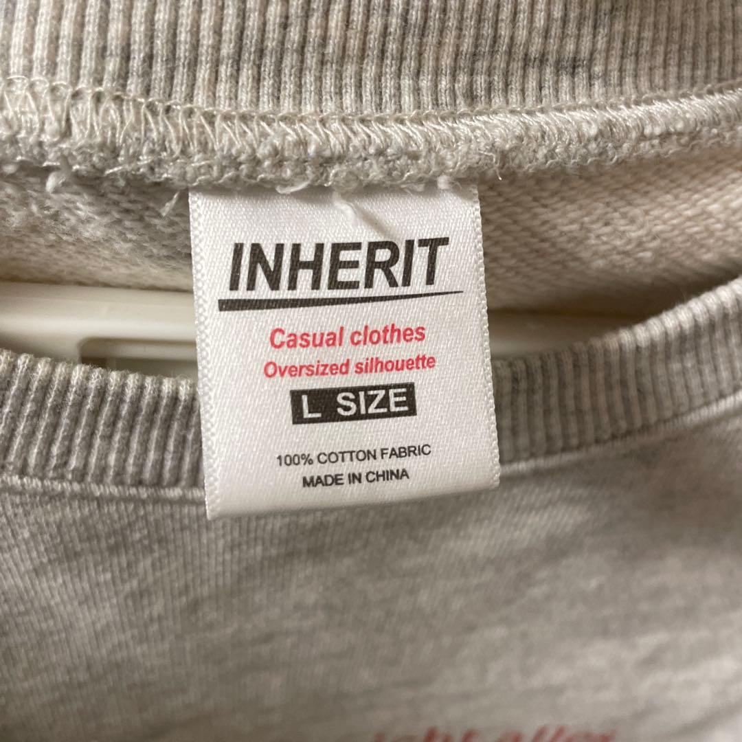 INHERIT オーバーサイズ スウェット Lサイズ — image 3