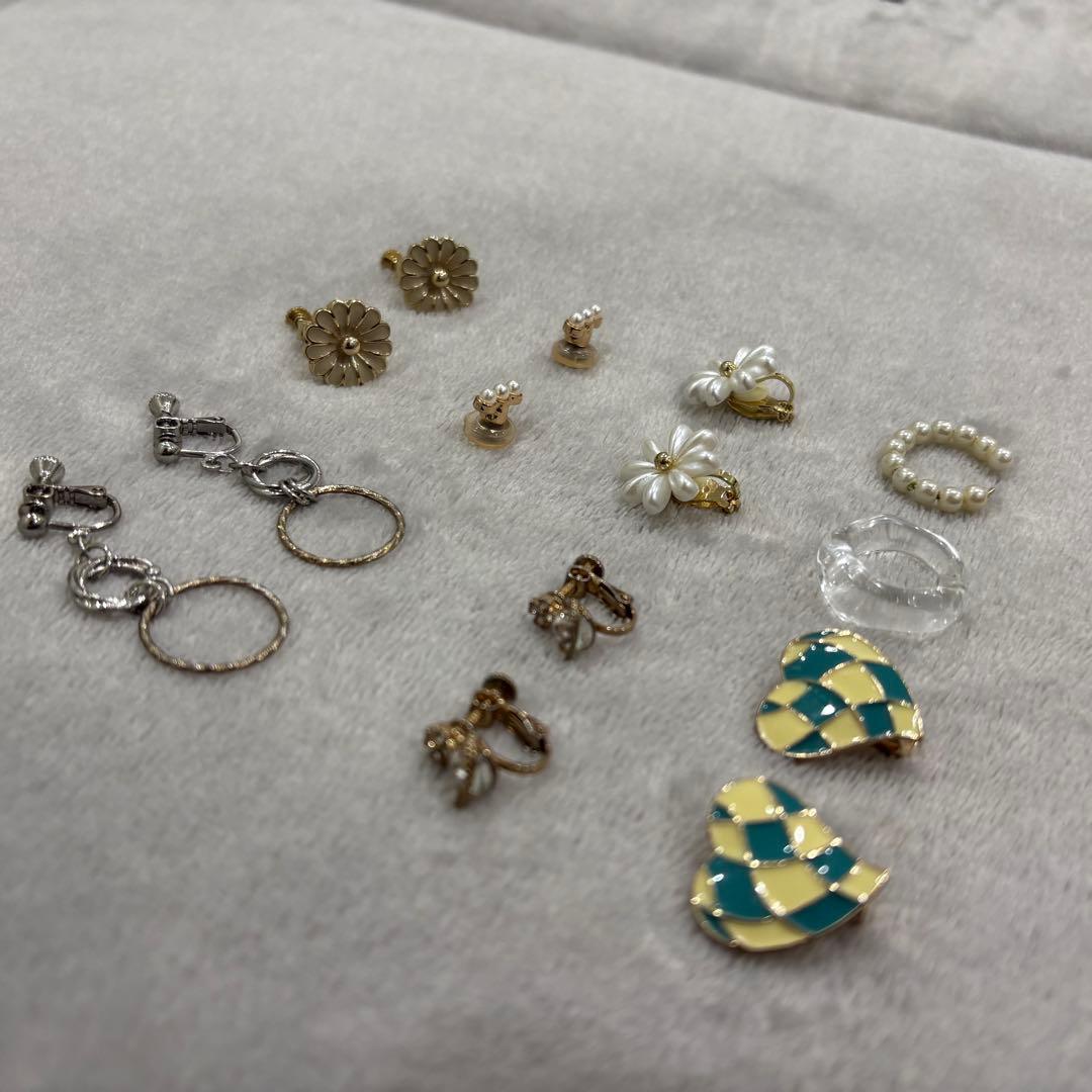 多様なデザイン イヤリングセット 7ペア — image 2