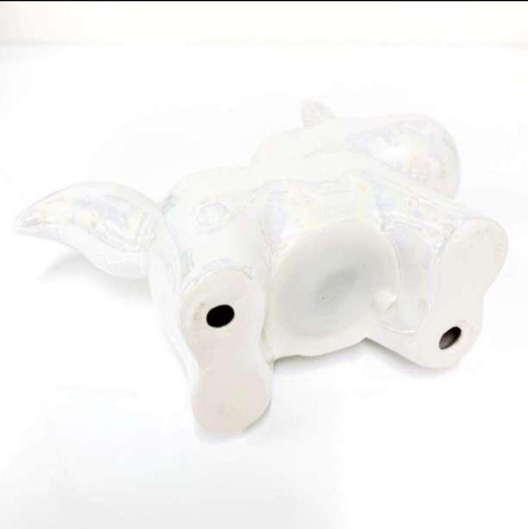 大人気 ユニコーン 貯金箱　可愛い ホワイト　白 陶器製　パール風 インテリア — image 3
