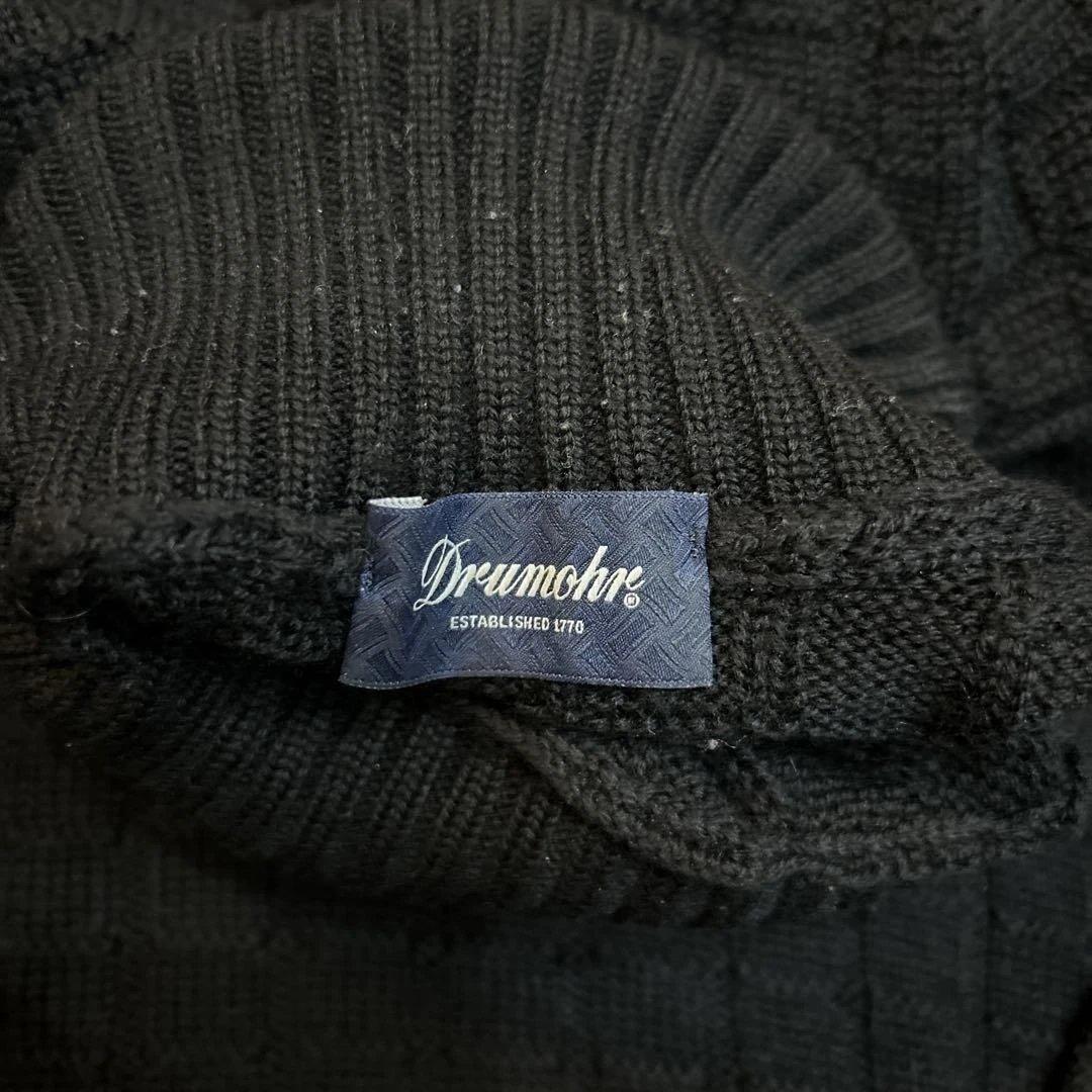 drumohr ドルモア タートルネック 44 黒 — image 3