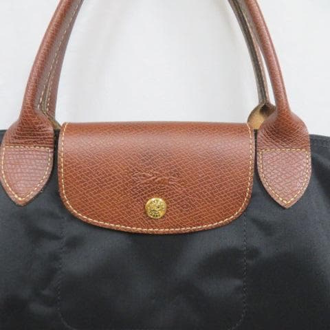Longchamp プリアージュ M トートバッグ ハンドバッグ ブラック — image 2