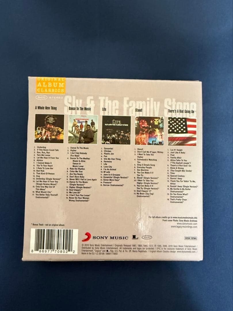 sly&the family stone 5cd original album — image 2