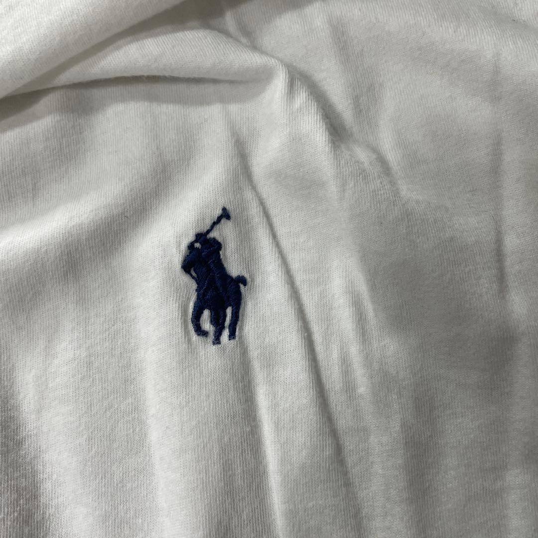 最終お値下げ ポロラルフローレン　白長袖ＴシャツM 薄手 — image 5