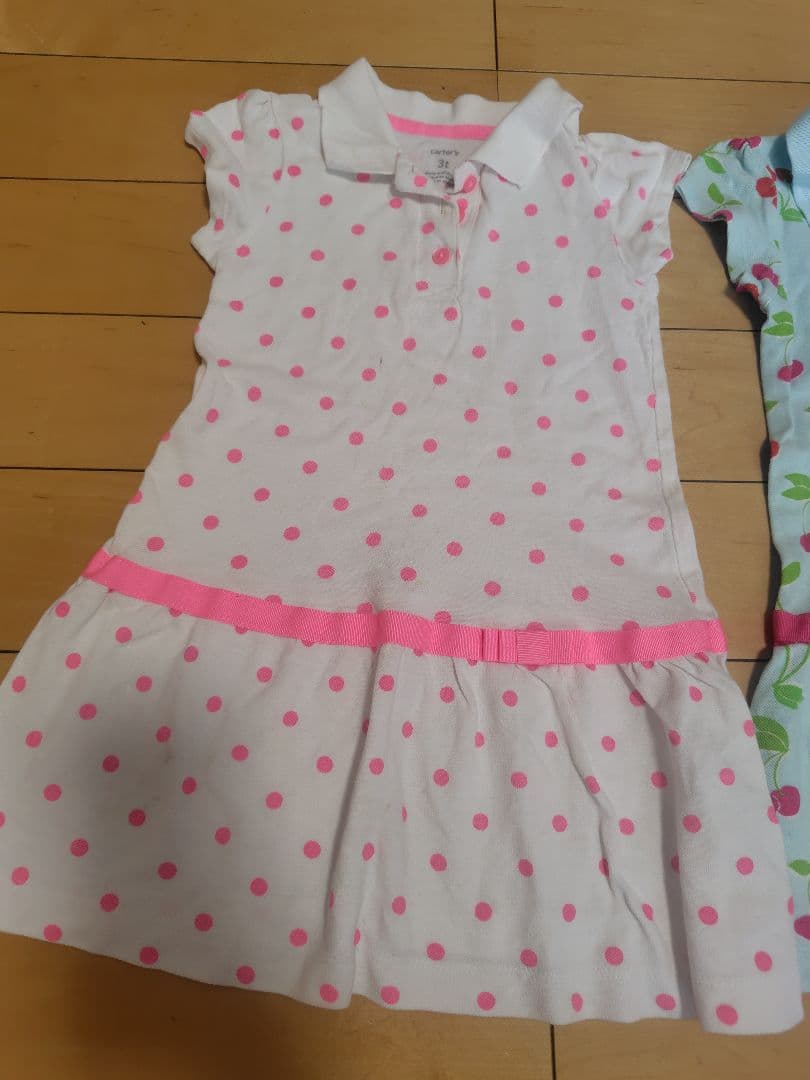 3歳 カーターズ 90cm ワンピース Panko — image 3