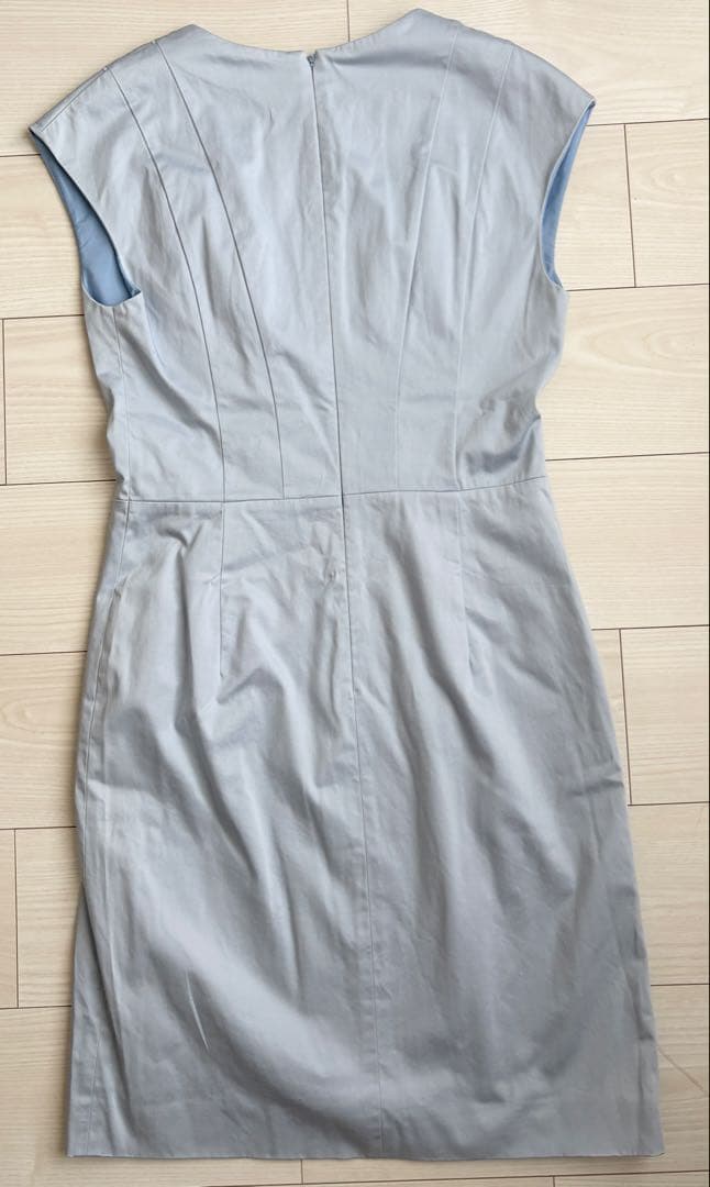 HUGO BOSS ノースリーブワンピース ライトブルー — image 2
