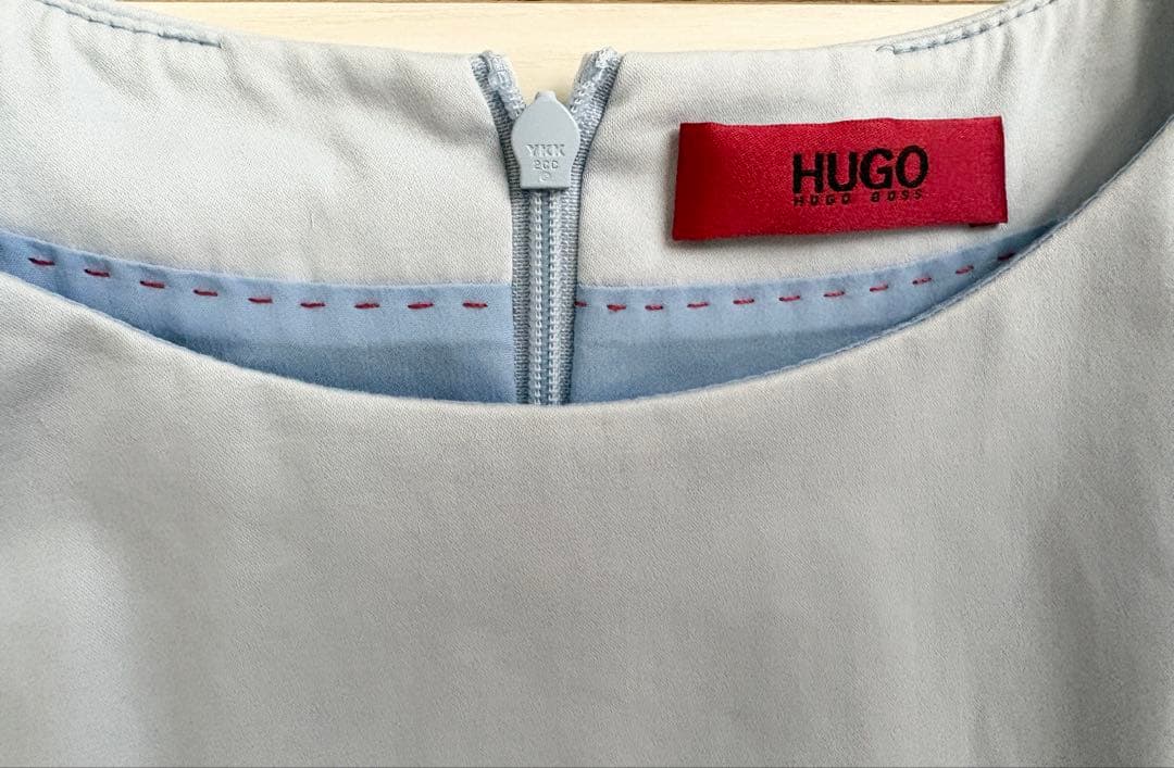 HUGO BOSS ノースリーブワンピース ライトブルー — image 3