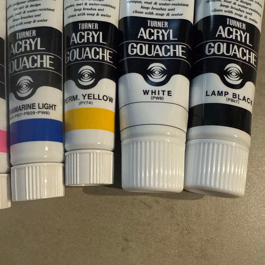 TURNER ターナー　アクリルガッシュ　セット売り　美品 — image 3