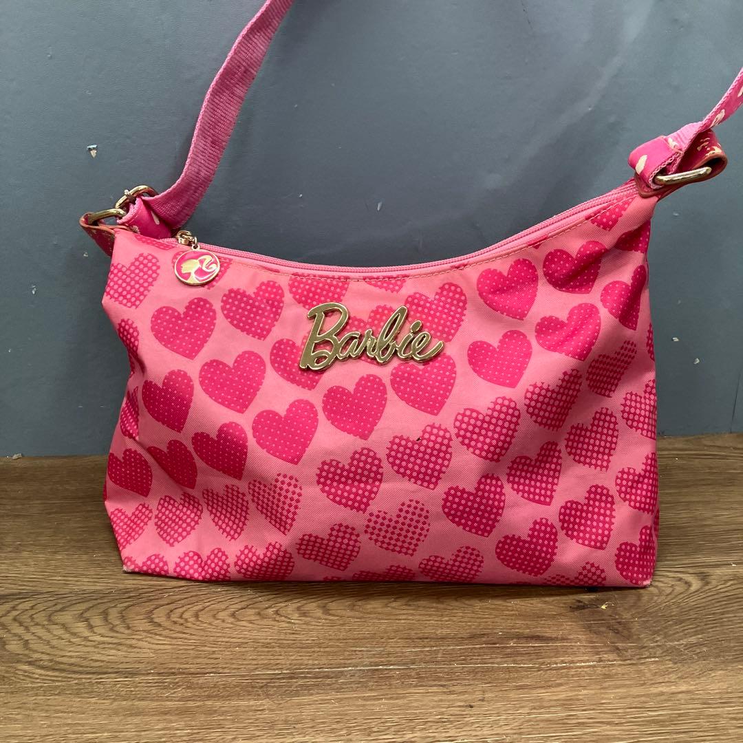 3F Barbie バービー Y2K レトロ ポップ ハート柄 ショルダーバッグ — image 2