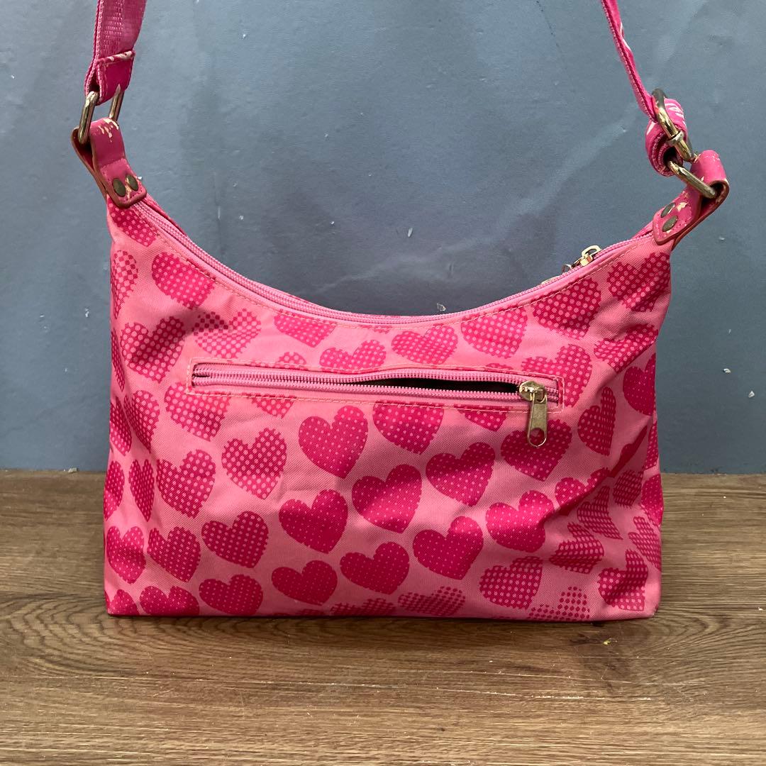 3F Barbie バービー Y2K レトロ ポップ ハート柄 ショルダーバッグ — image 3