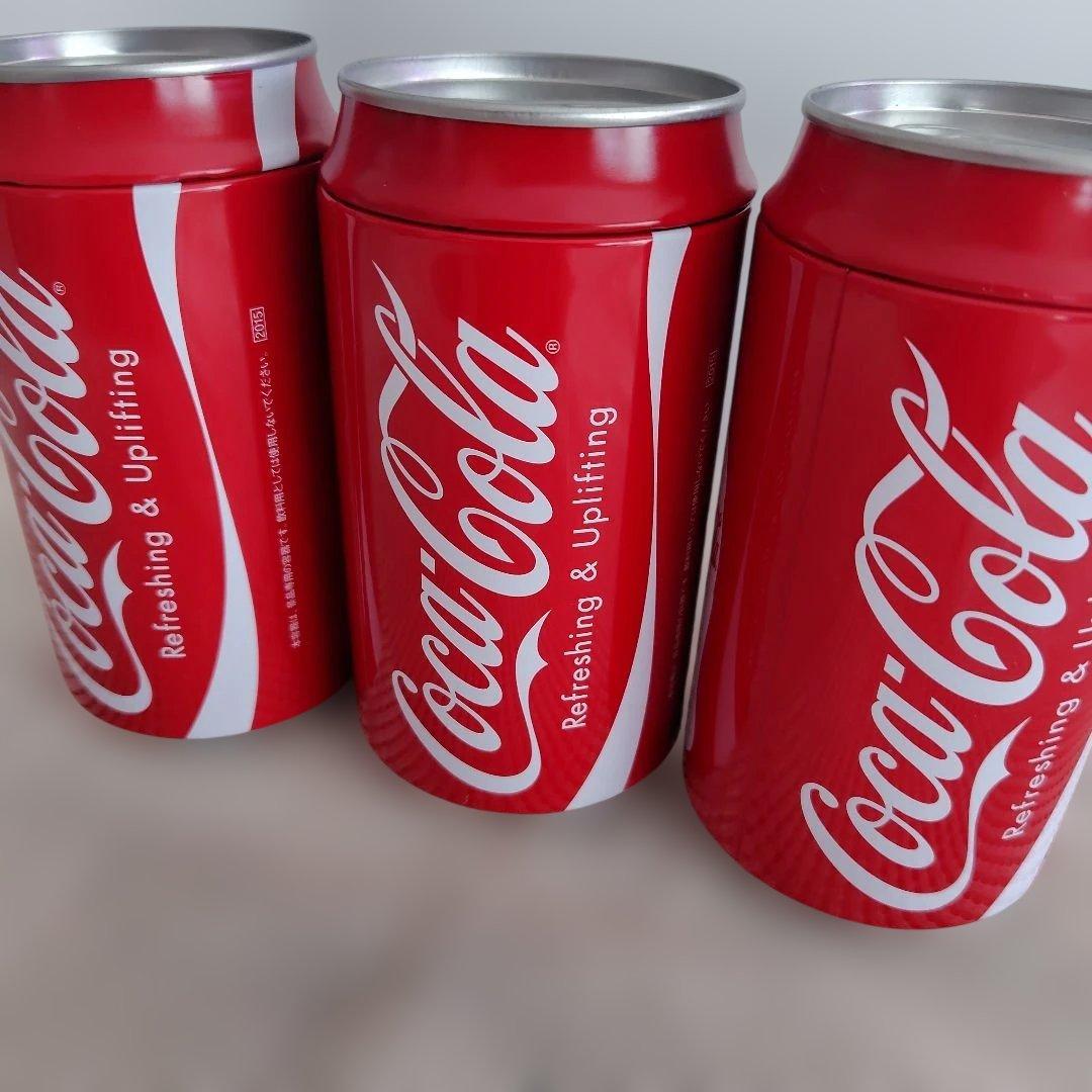 Coca-Cola コカ・コーラ 缶型 貯金箱 3個セット【当たり缶】 — image 2