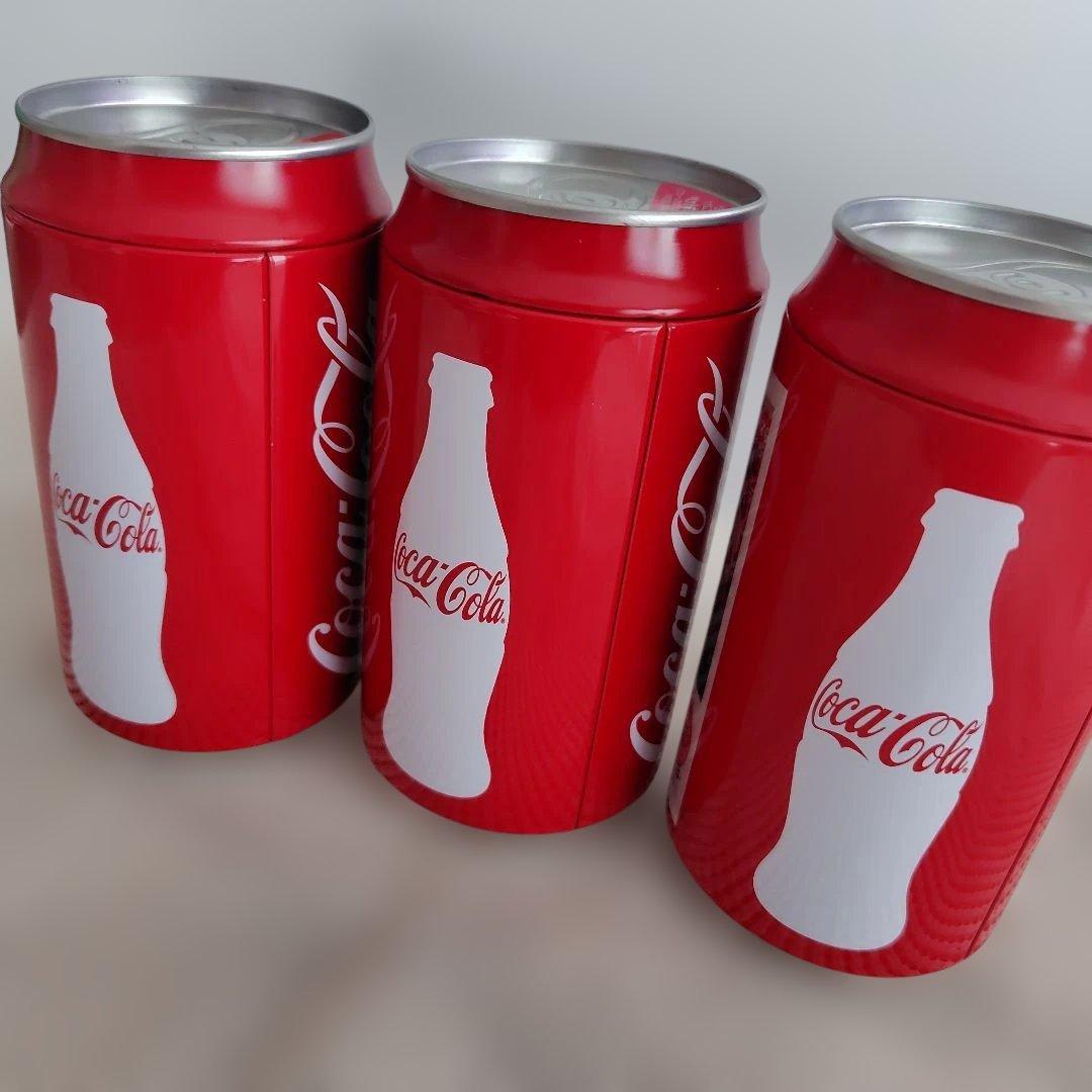 Coca-Cola コカ・コーラ 缶型 貯金箱 3個セット【当たり缶】 — image 3