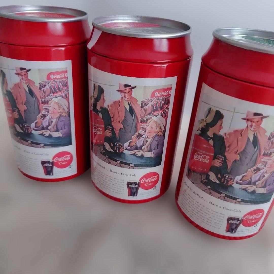 Coca-Cola コカ・コーラ 缶型 貯金箱 3個セット【当たり缶】 — image 4