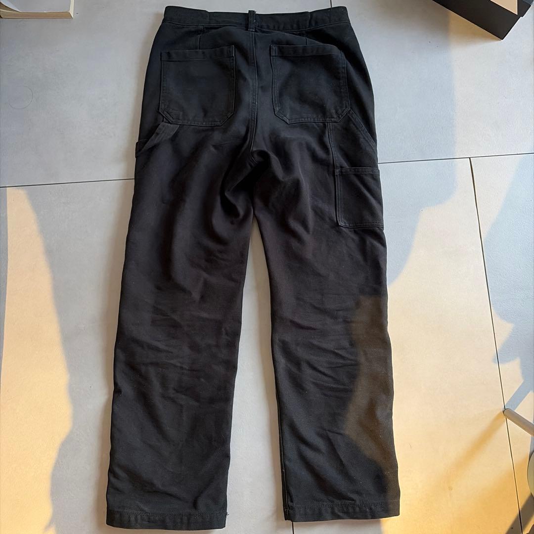 GAP ダブルニー　Carpenter Pants 黒W28L30 — image 4