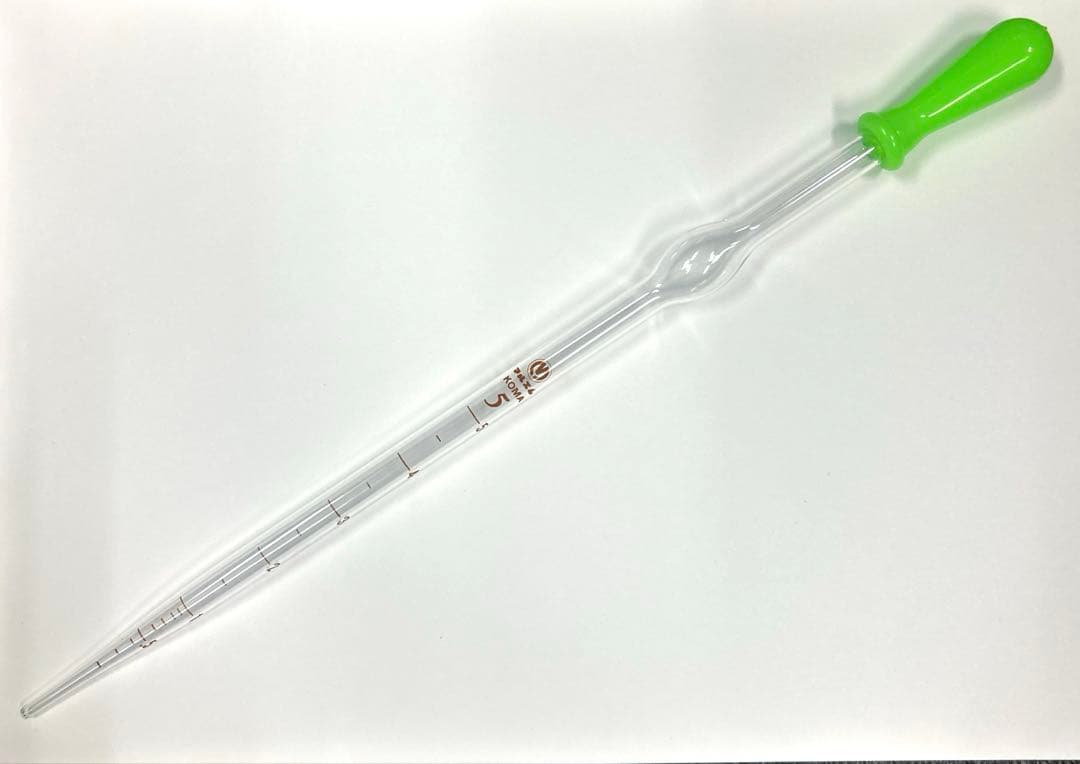 スポイトガラス製実験セット駒込ピペット 5mL2mL スナップ管4本理科研究用品 — image 2