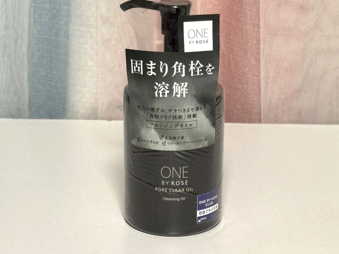 ONE BY KOSE ポアクリアオイル＆スクラブウォッシュ　新品未開封 — image 2