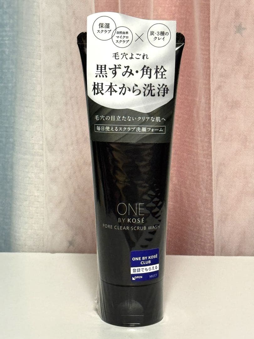 ONE BY KOSE ポアクリアオイル＆スクラブウォッシュ　新品未開封 — image 5