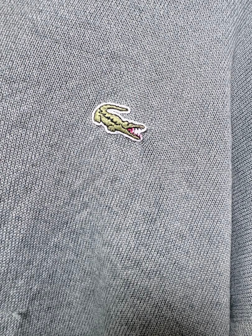 【ヴィンテージ】LACOSTE Vネックニット フランス製　古着　ラコステ — image 3
