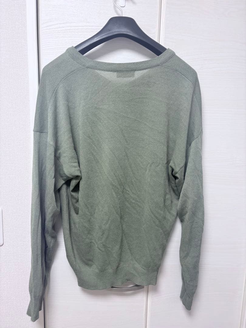 【ヴィンテージ】LACOSTE Vネックニット フランス製　古着　ラコステ — image 5