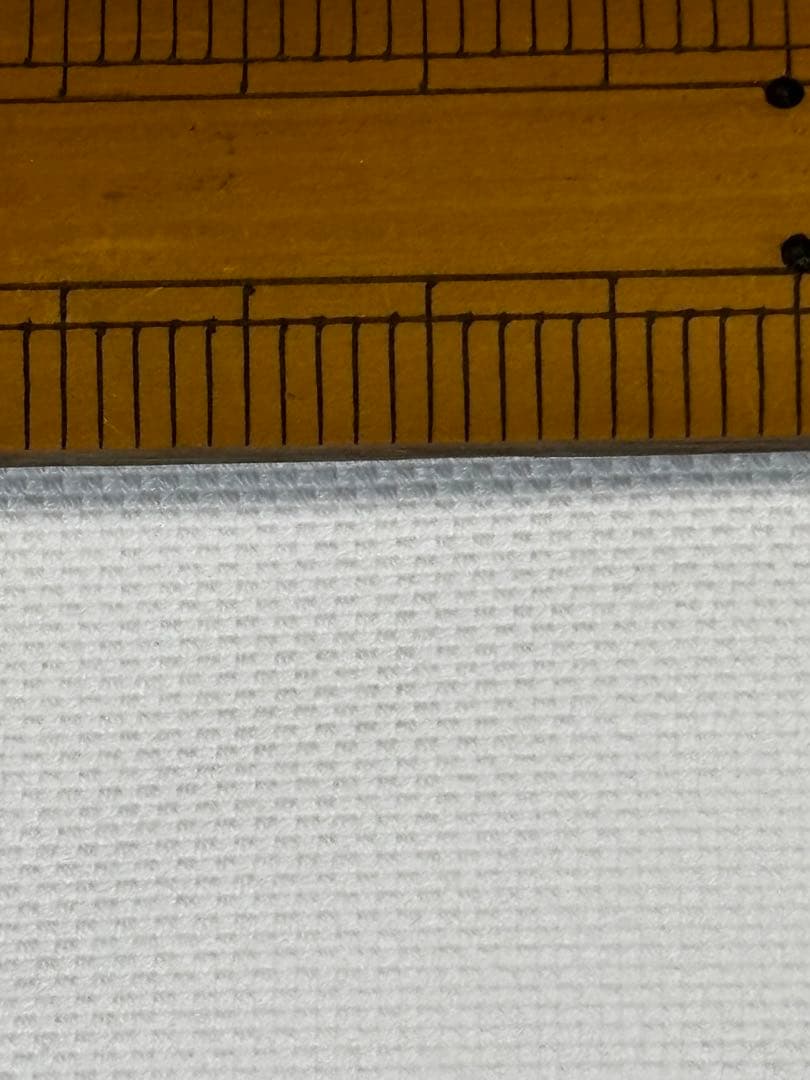 COSMO 刺繍布　KT33 白 綿100% — image 3