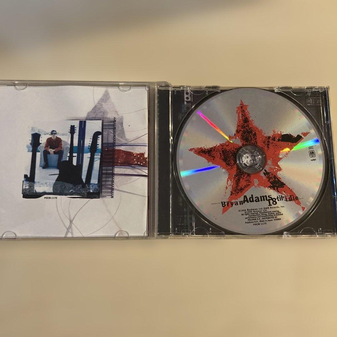 帯付・美品】Bryan Adams 18 Til I Die ブライアンアダムス — image 3