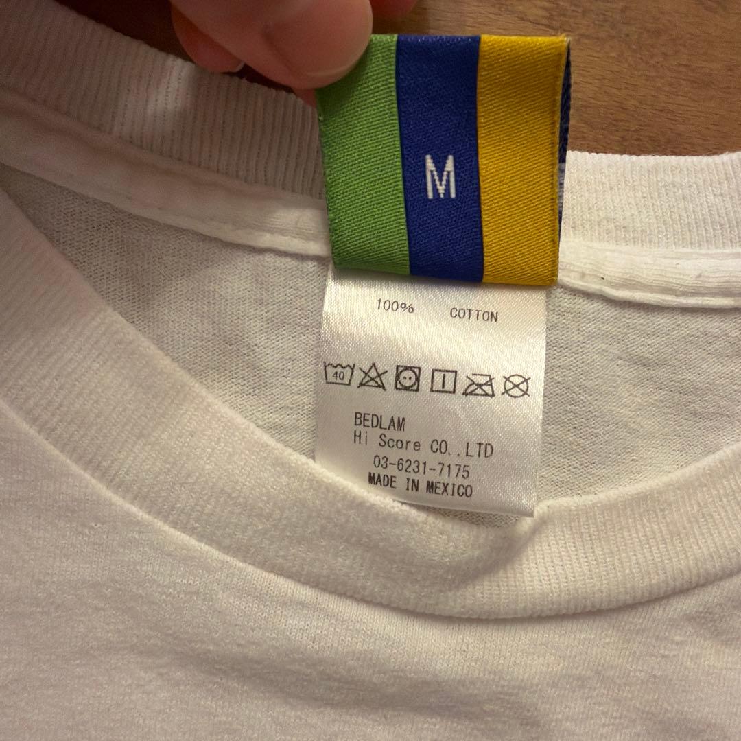 【ステッカー付き】ベドラム tシャツ SILENCE PLEASE フォトtee — image 4