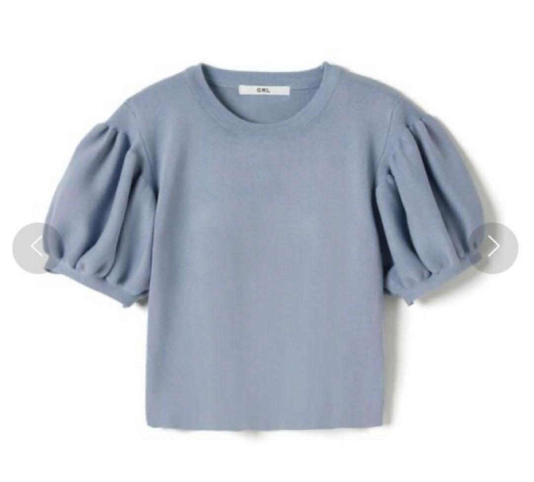 即購入禁止 グレイル パフスリーブ ニット トップス — image 2