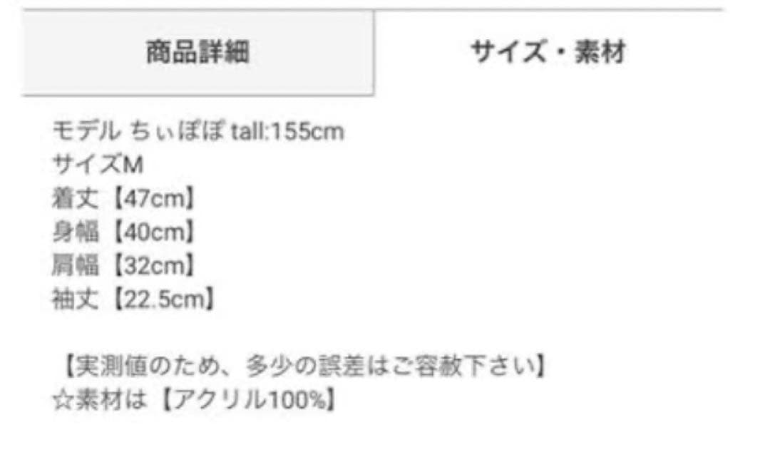 即購入禁止 グレイル パフスリーブ ニット トップス — image 3
