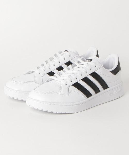 新品❤　スニーカー adidas アディダス　チーム コート 白　２５．５ｃｍ — image 2