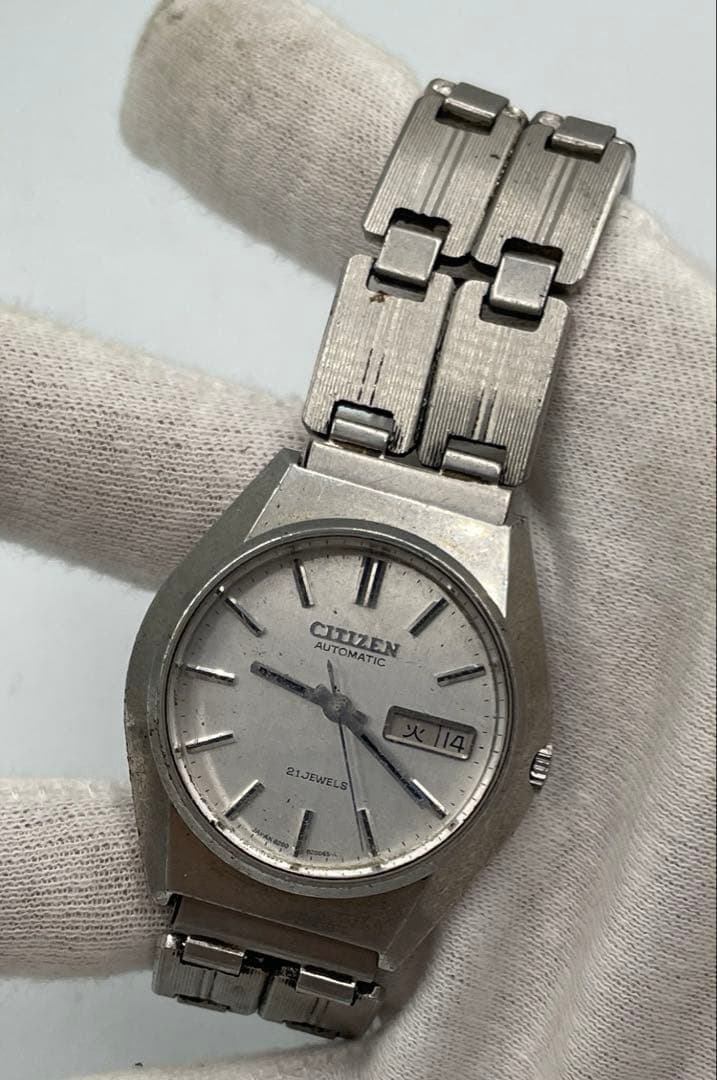 シチズン 自動巻き 腕時計 4-820029Y ヴィンテージ 不動品 — image 4